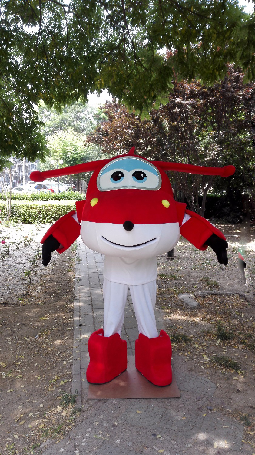 

super plane mascot costume custom fancy costume anime kit mascotte theme fancy dress carnival costume41215, Red