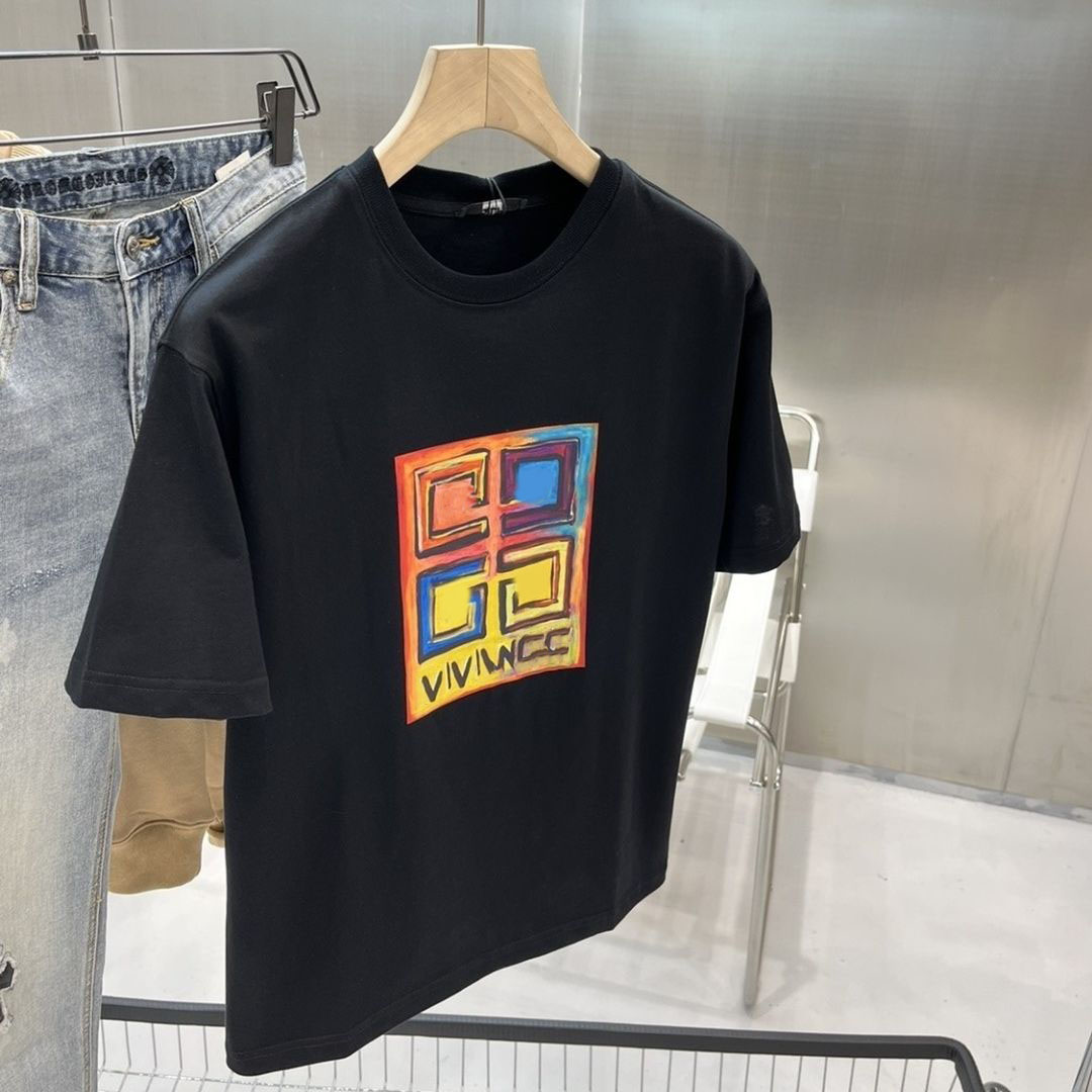 

Men's Clothing Short sleeve Tees Polos Mens T-Shirts Summer simple icon high quality cotton Casual solid color T-shirt Men Fashion Top, 06