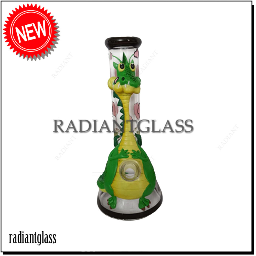 

Exquisite Hookah 3D Ice Pinch Beaker Bong Heady Glass Bongs with Diffused Downstem For Home