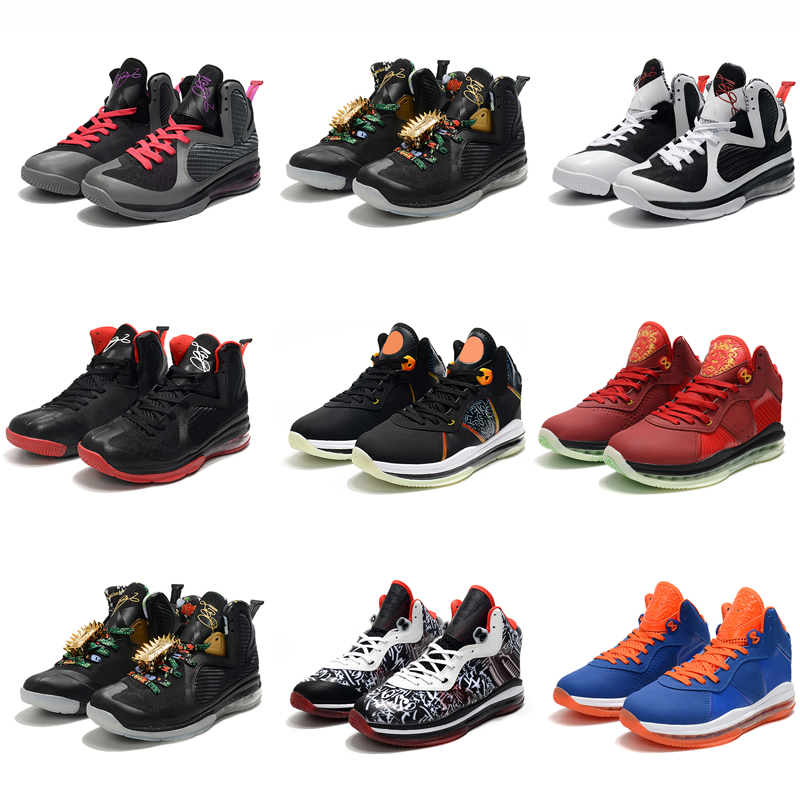 

2022 Lebrons 8 8s Gym Red Cucumber Calm Black Outdoor Shoes High Quality 9s 9 Watch The Throne Men Sneakers Sport Shoe Trainners Size 40-46, As photo 6