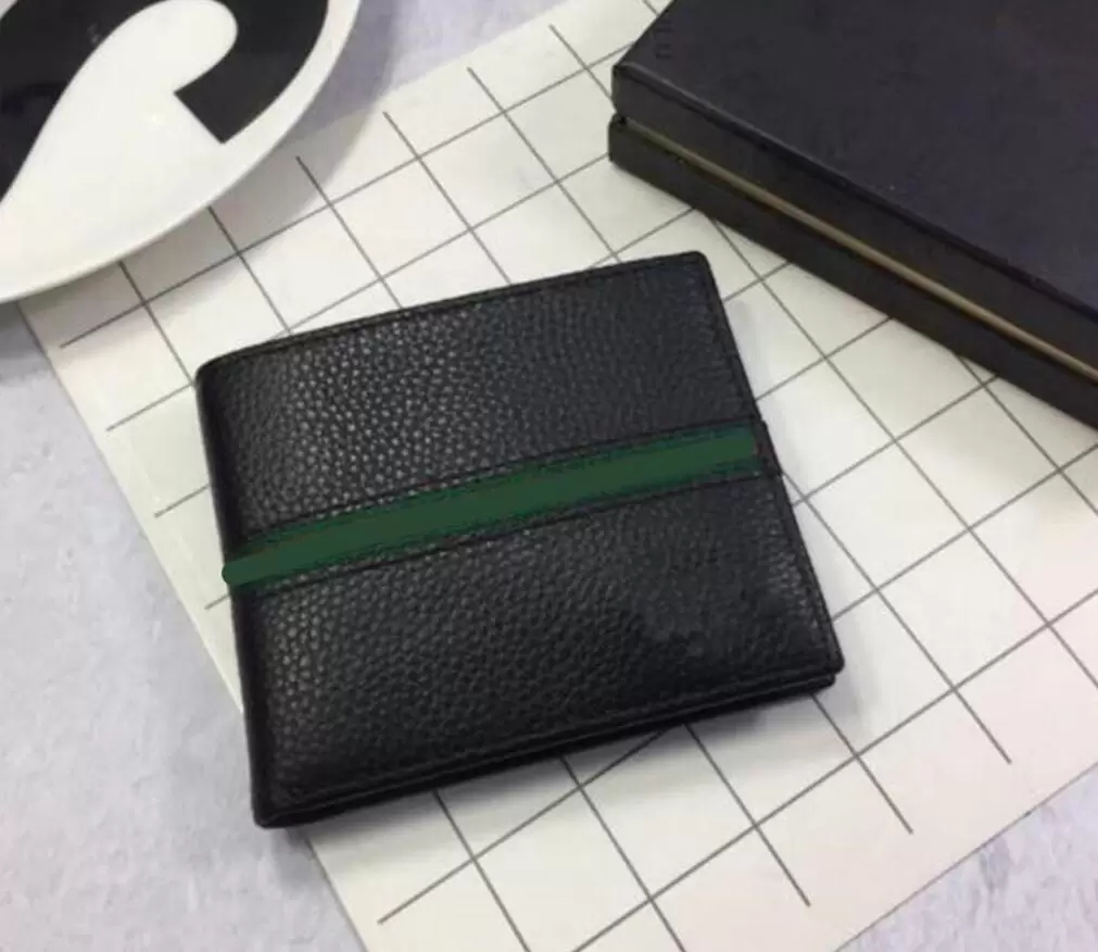 

Men Animal Short Wallet Leather Black Snake Tiger Bee Wallets Women Long Style Luxury Purse Wallet Card Holders With Gift Box Top Quality, 1-sp-red