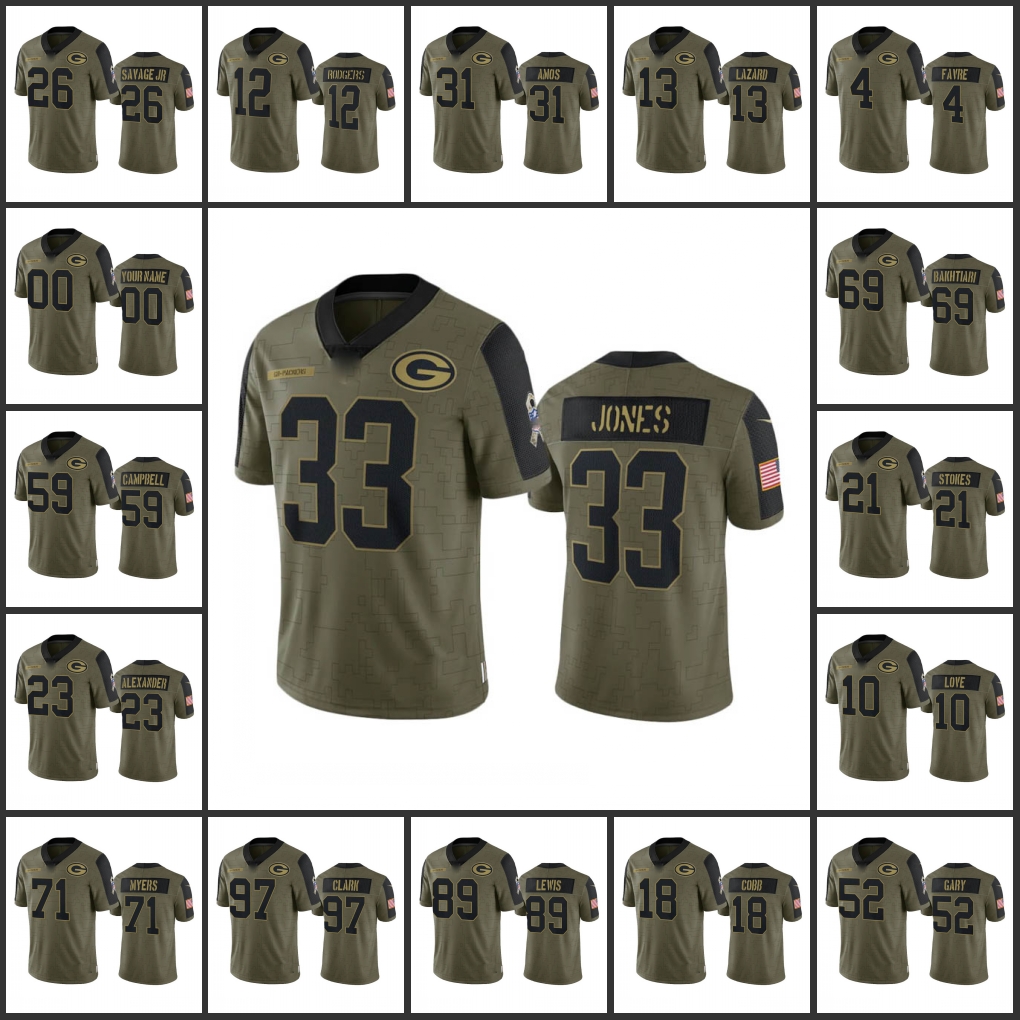 

Jersey Wholesale Custom Green Bay''Packers''Men #12 Aaron Rodgers 23 Jaire Alexander 4 Brett Favre''NFL''Women Youth Custom Limited Jersey