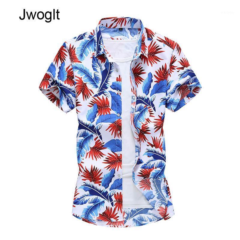 

Men's Casual Shirts 45KG-120KG Plus Size 5XL 6XL 7XL 2022 Summer Mens Short Sleeve Hawaiian Printed Clothing Fashion, As show