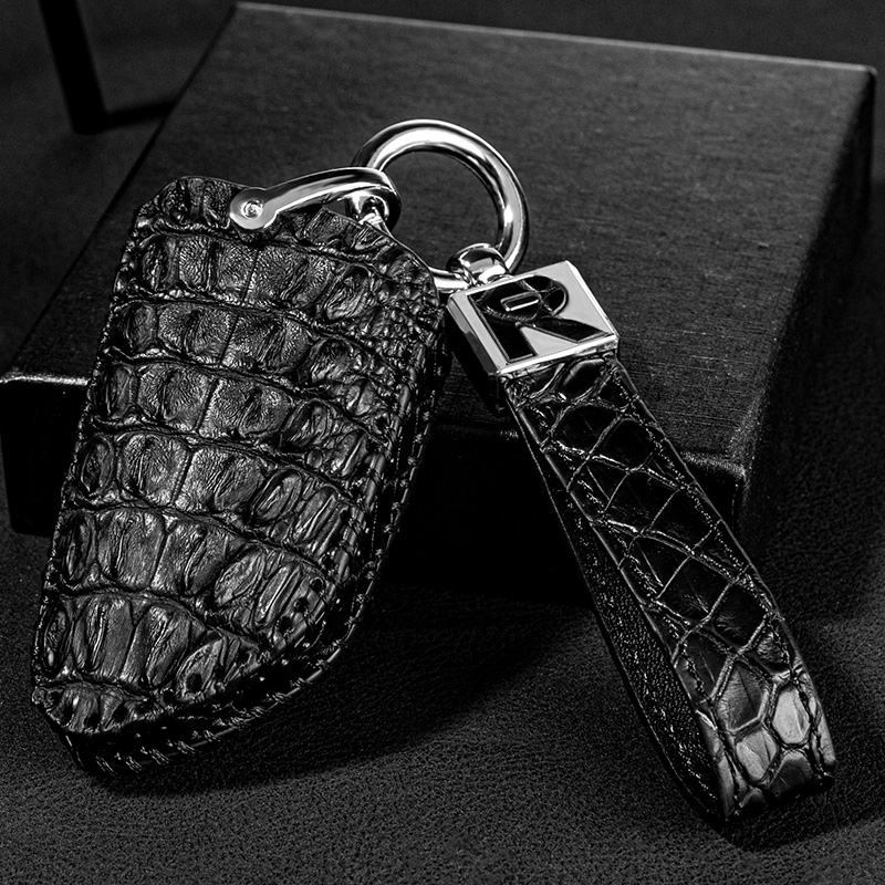 

For BMW 325li 525 730 112 320 x1 X2 X4 x3 x5 x6 X7 Real Crocodile Leather Key Bag Protective Case Key Case For Car