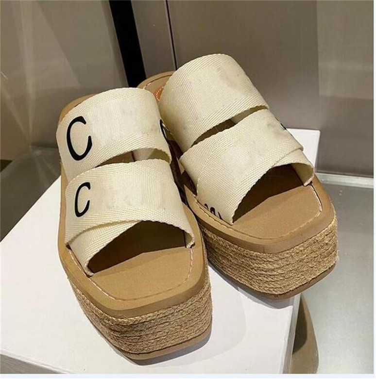 

2022 Summer Women Wedge Slippers Platform Flip Flops Soft Comfortable New Casual Shoes Outdoor Beach Sandals Ladies Slides, Go7