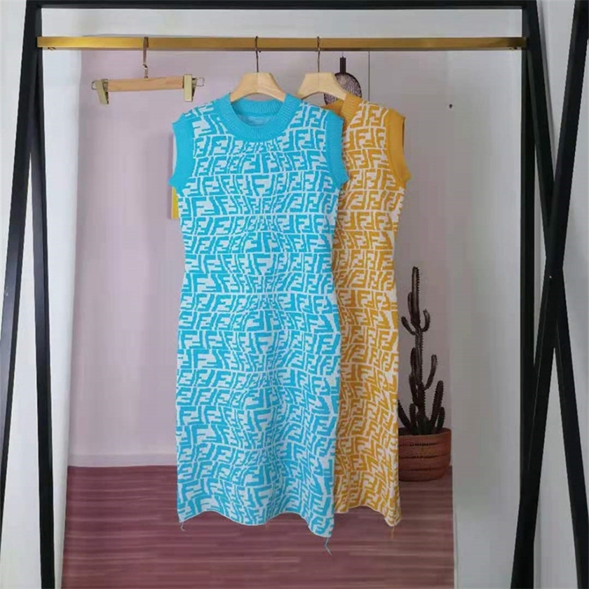 

summer explosion Fisheye lens double slim knit top 21 spring and summer new printed white Fumei off shoulder vest dress women, Green