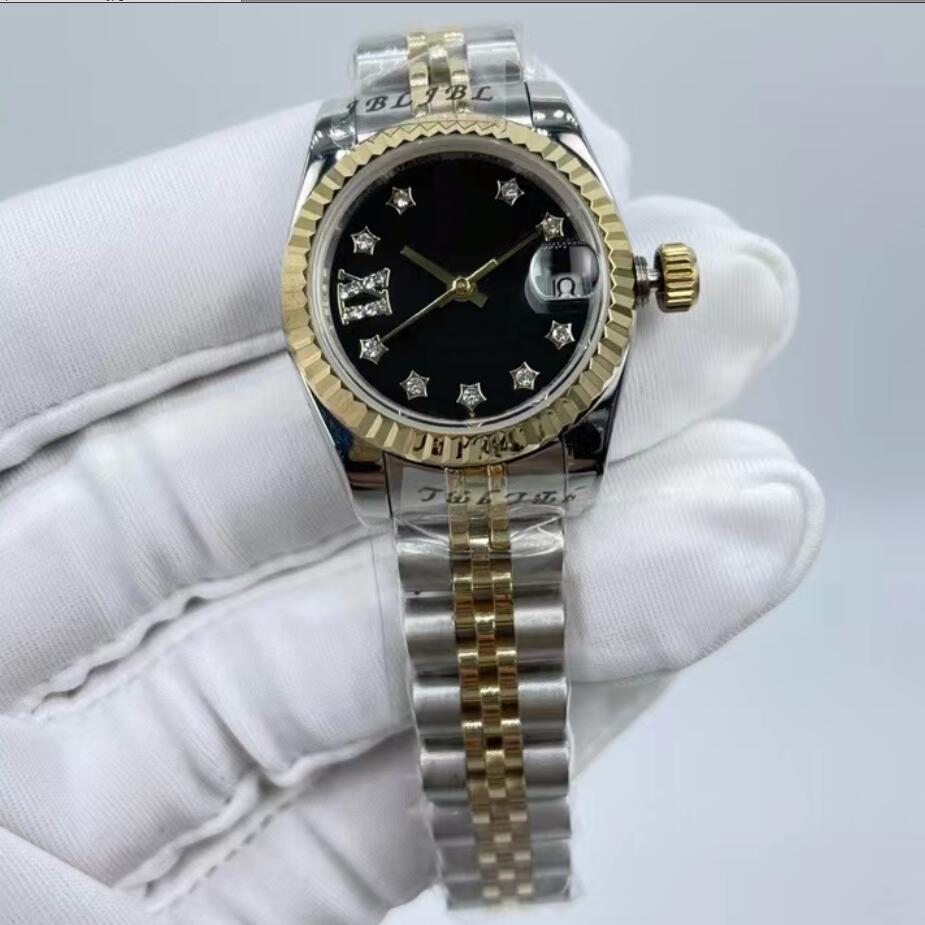 

Women's 26mm Top Brand Luxury Mechanical Wristwatches With Sapphire Glass