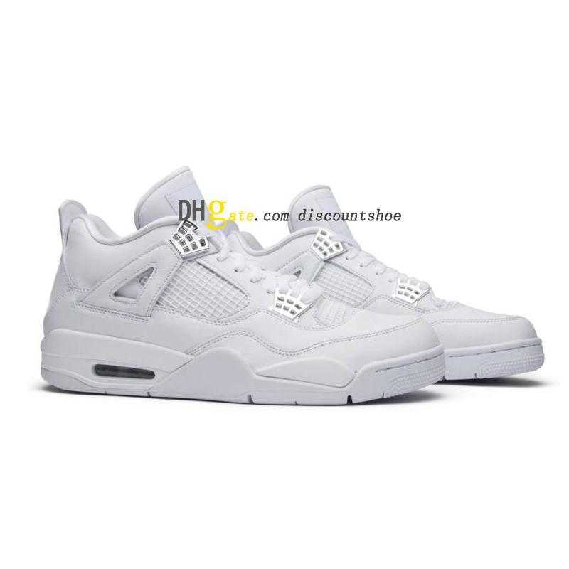 

4 Pure Money Basketball shoes Mens 4s Sneakers, Pure money(with box)