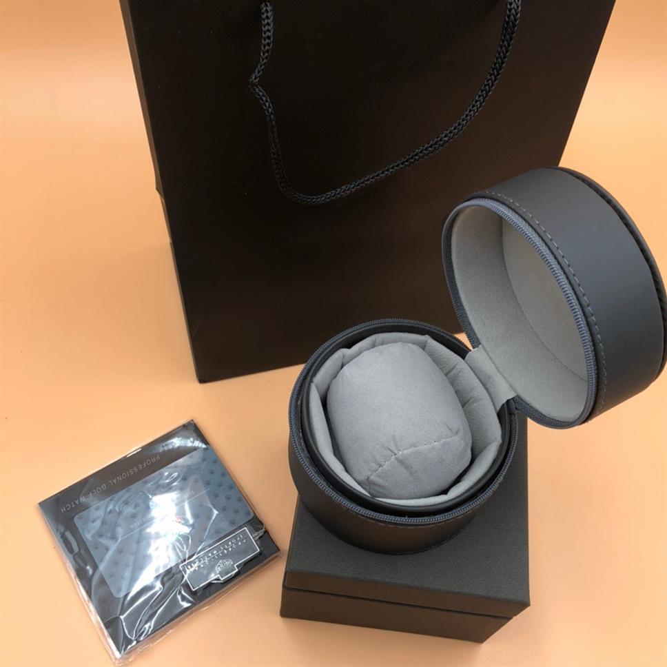 Whole High Quality TAG Watch Boxes Cases Casual Fashion Leather Watches Jewelry Gift Box286U