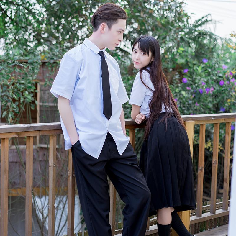 

Clothing Sets Japanese High School Students Uniforms Sailor Student Suit Men And Women JK Uniform Pleated Skirt Costumes College Wind SuitCl