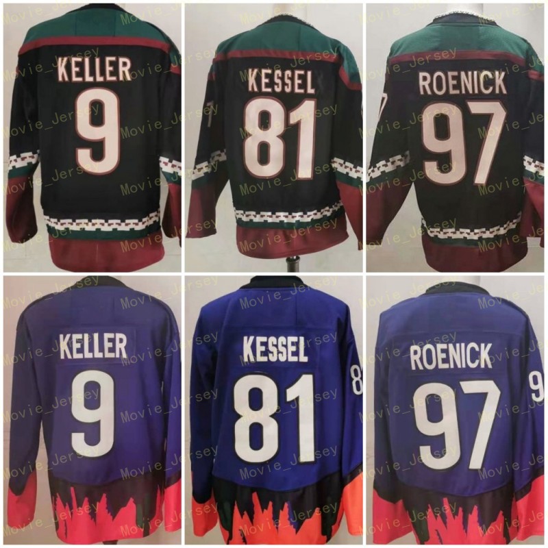 

Man Ice Hockey 9 Clayton Keller Jersey 81 Phil Kessel Jerseys Blank Sport Uniform Long Sleeve Black Reverse Retro Purple Black Stitched Good Drop Shiping, Men