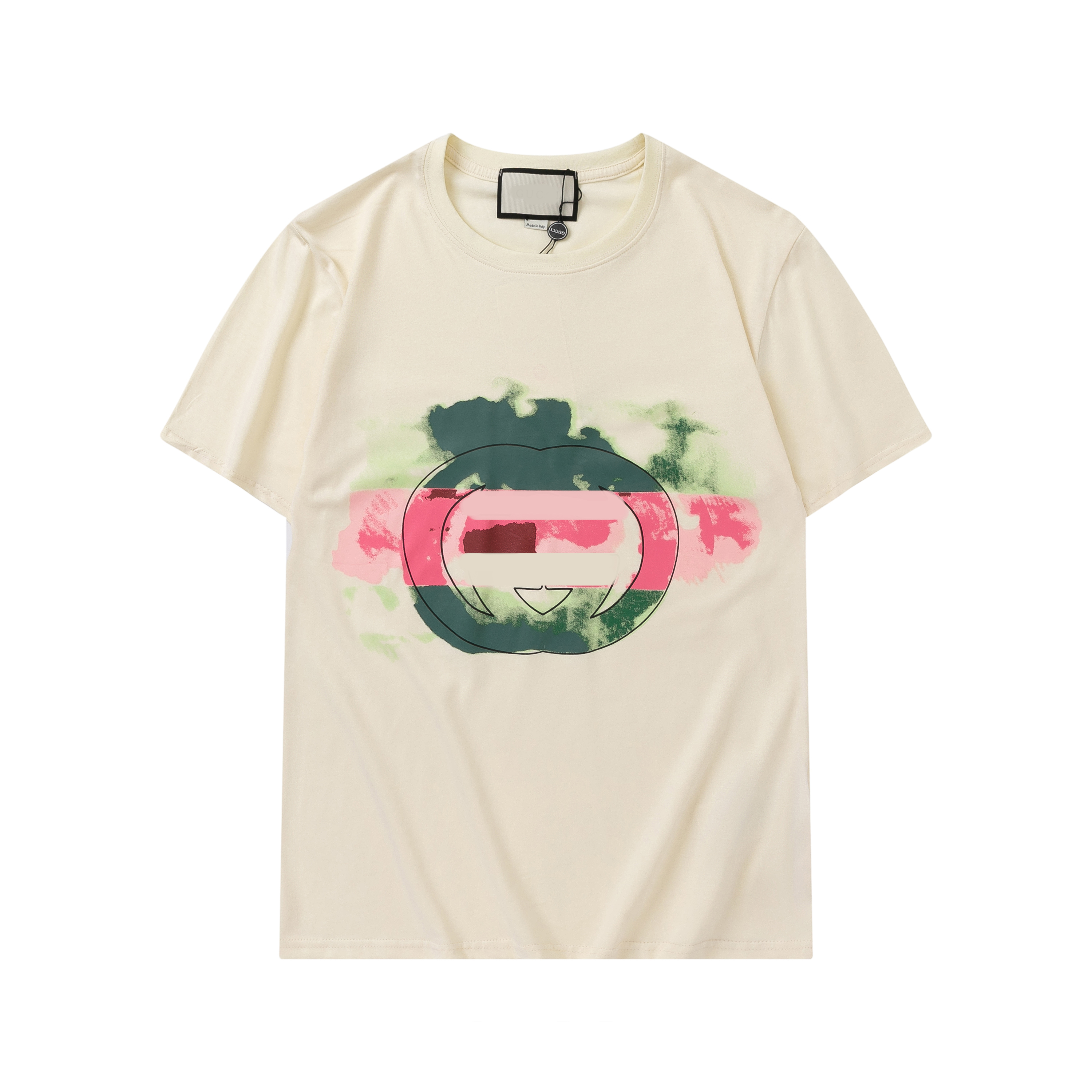 

Mens T Shirt Designer For Men Casual Woman Shirts Street Women Clothing Crew Neck Short Sleeve Tees 2 Color Man tshirt Top Quality Asian size