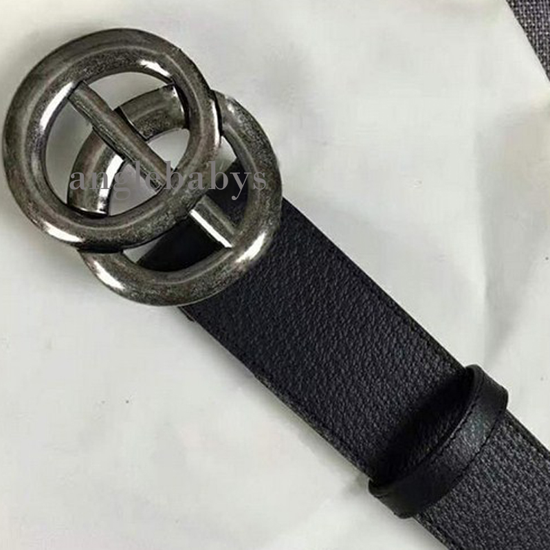 

Fashion belt men women belts big gold buckle genuine leather belt man woman casual with box 2.0/3.4/3.8CM, Choose options