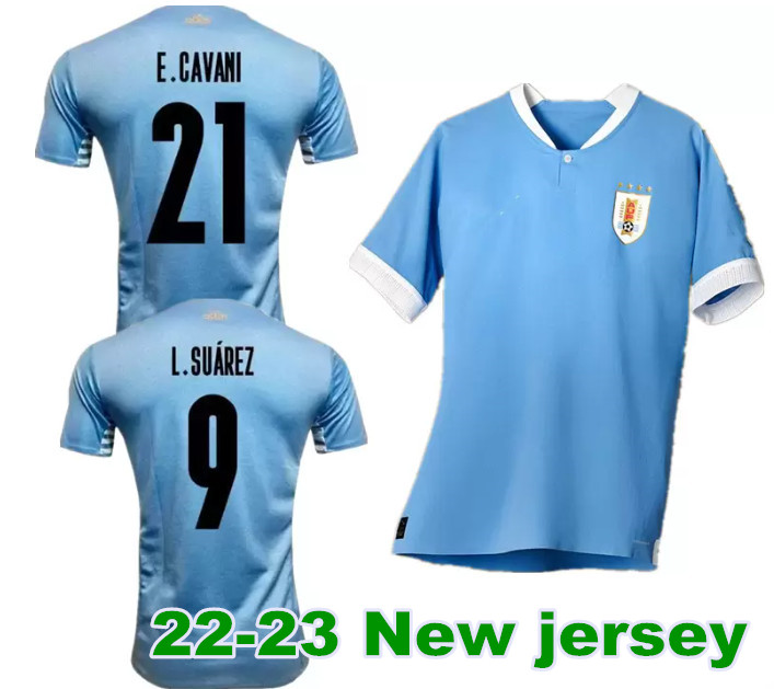 

2022 Uruguay SUAREZ CAVANI Soccer Jerseys 2023 VALVERDE ARRASCAETA maillots de foot R.BENTANCUR GIMENEZ Home Away Football shirt, 22-23