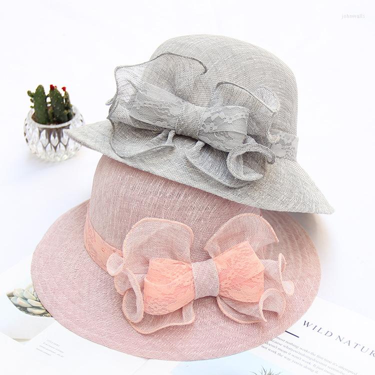 

Wide Brim Hats Women's Summer Hat 2022 Fashion Bucket With Bowknot Foldable Seaside Sun Beach Women Uv Protect Travel CapWide