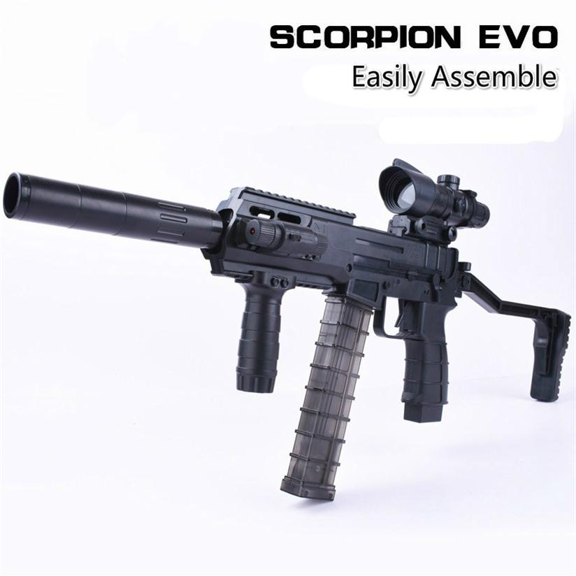 

Water Ball Electric Manual Toy Firing Gun Sgun Model Pistol Crystal Bomb Blaster Sniper Rifle Submachine For Adult Cosplay215O