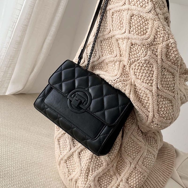 Style Spring Chain Bag Women's Leather New Versatile Texture Msenger Designer Fashion Casual Handbags