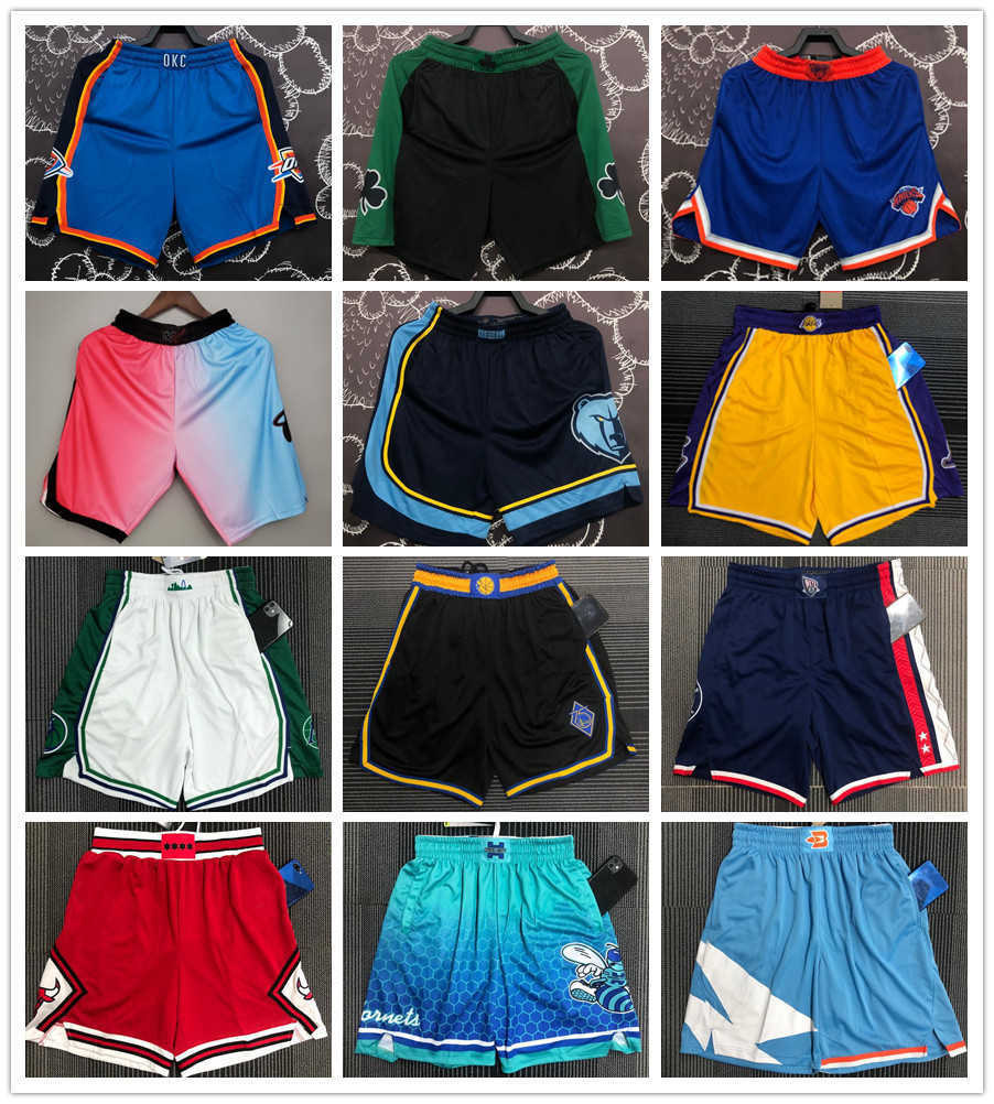 

Printed ''NBA''Team Game Basketball Shorts For Fans Sporstwear With Two Side Pockets Pants Breathable Casual Mens 2022 2023, Colour