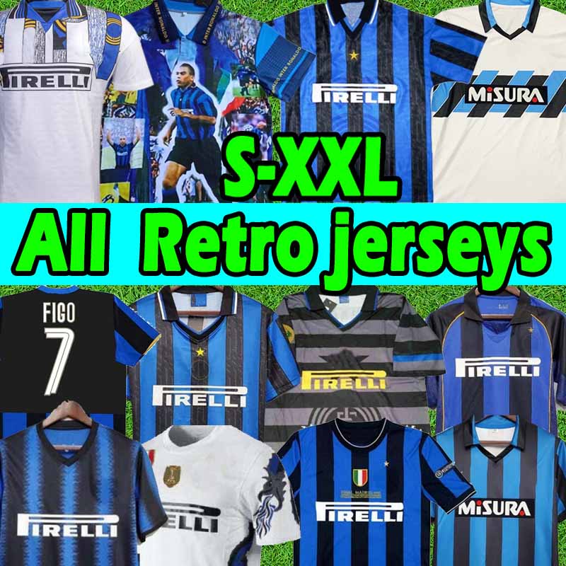 

Inter finals Soccer jerseys 2009 2010 MILITO BATISTUTA SNEIJDER ZANETTI 10 11 02 03 08 09 Retro Pizarro Football 1990 1991 1997 1998 95 96 97 Djorkaeff Baggio shirts, 1997-98
