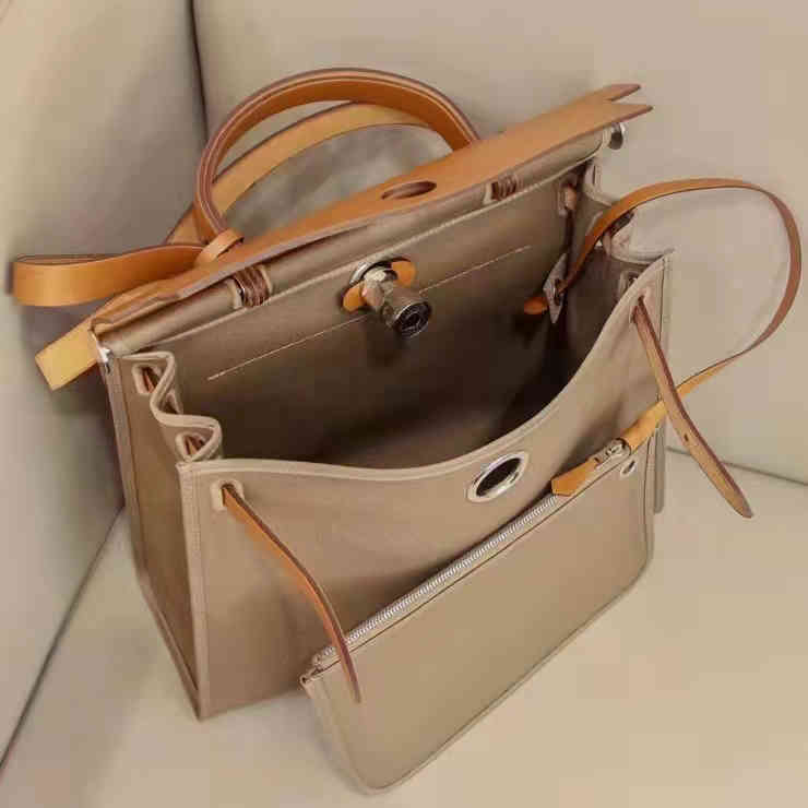 

Designer Herme Bags 2022 type Messenger Handbag her canvas collage cowhide shoulder leisure hand carry mother, Black