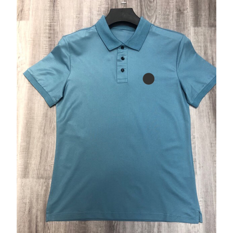 

Men's Designer Monclair Polos tshirt Women Fashion Embroidery Badge Business Solid polo shirts Calssic Casual Chest Letter T Shirts tees Complete labels ZO22, 01 white embroidered badge