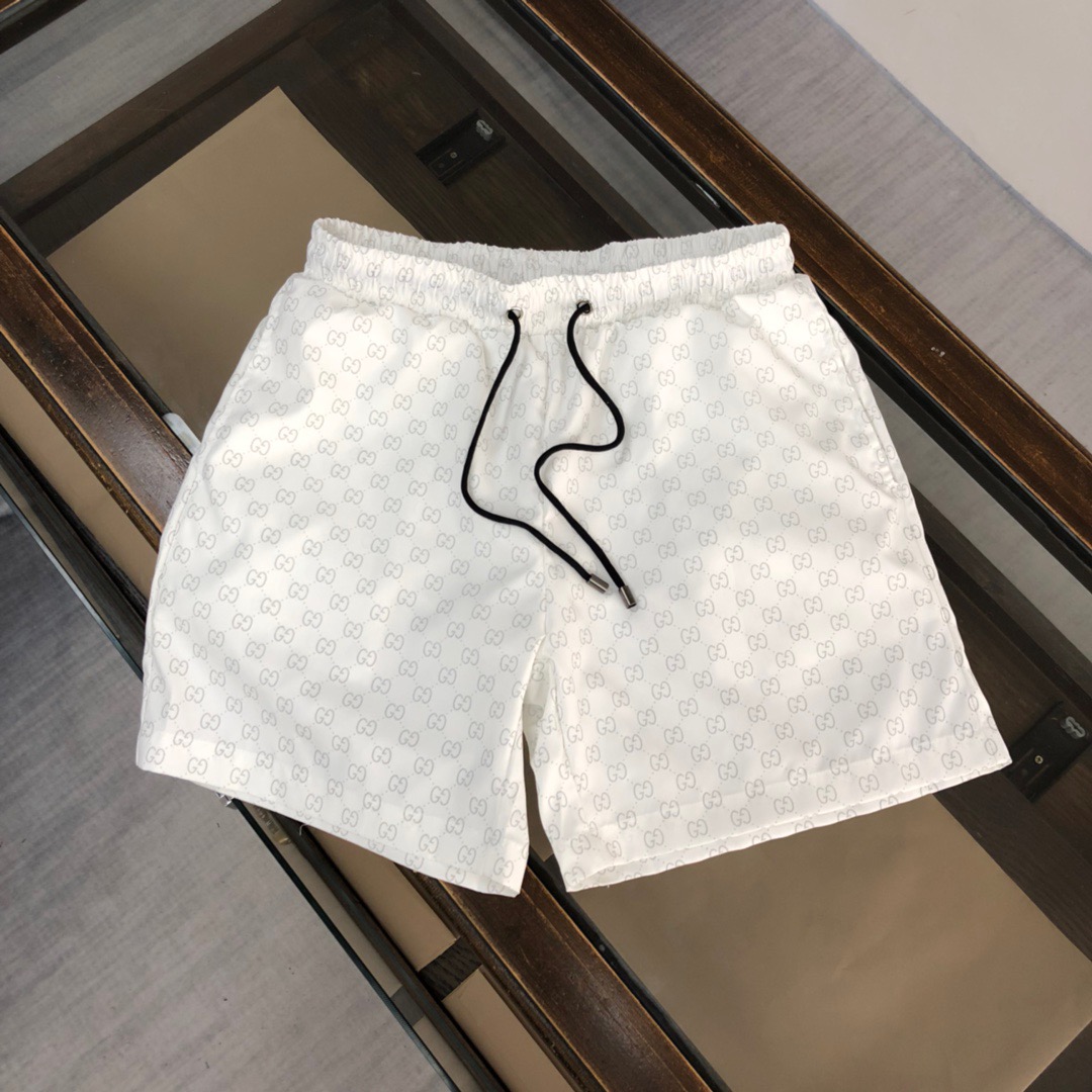 

Men's Swimwear shorts fashion designer summer women shorts waterproof fabric clothing beach pants, Black
