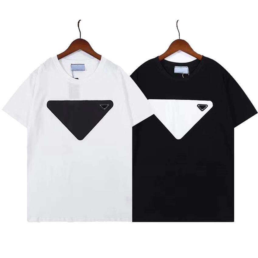 

Mens Letter Print T Shirts Black Fashion Designer Summer High Quality 100%cotts Top Short Sleeve Size S-5XL#12261n306P, White