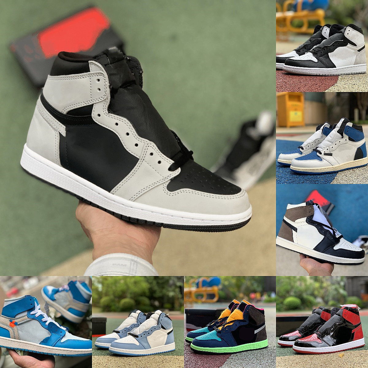 

Jumpman 1 1s High Sports Basketball Shoes Mens Women Shadow 2.0 Stage Haze Bio Hack Hyper Royal Military UNIVERSITY BLUE Turbo Green DARK MOCHA Trainers Sneakers S18, Please contact us