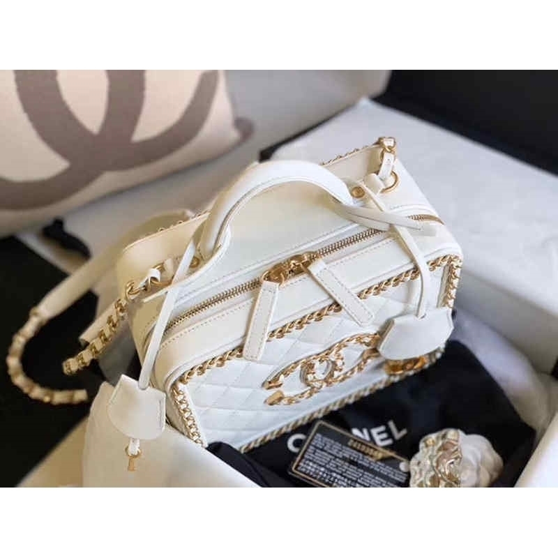 

Designer Women's One-shoulder Bag 7a High-end Custom Quality Diagonal Cross Bag Handbag Style Gold Metal Accessories Long Shoulder s, With original logo