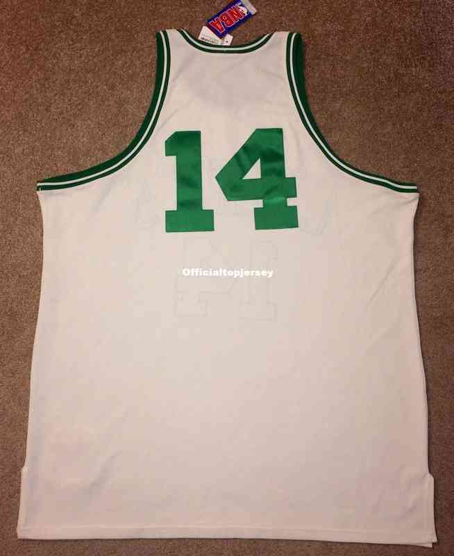 

Cheap New New Top Bob Cousy #14 Cel 1962-63 Mitchell & Ness Jersey Men -5xl.6xl Shirt Stitched Basketball Jerseys Retro Throwback Shirt, White