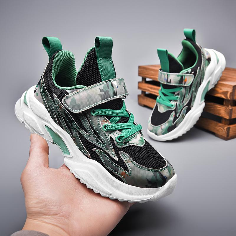 

Athletic & Outdoor Kids Basketball Shoes For Boys Fashion Breathable Sport Sneakers School Autumn Big Children Size 28-39Athletic, Multi