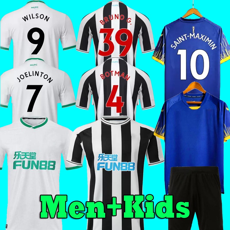 

newcastlES WILSON SAINT-MAXIMIN BRUNO G. 2022 2023 Soccer Jersey Retro TRIPPIER MURPHY SHELVEY united 22 23 Football Shirt kids goalkeeper WOOD TARGETT, 22 -23 3rd