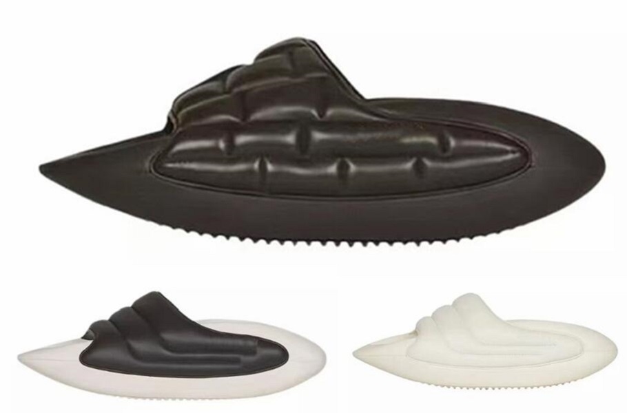 

2022 Slippers Sandals Women Designer Slides Space bread slippers shake shoes heighten women's shoes sliders sandas