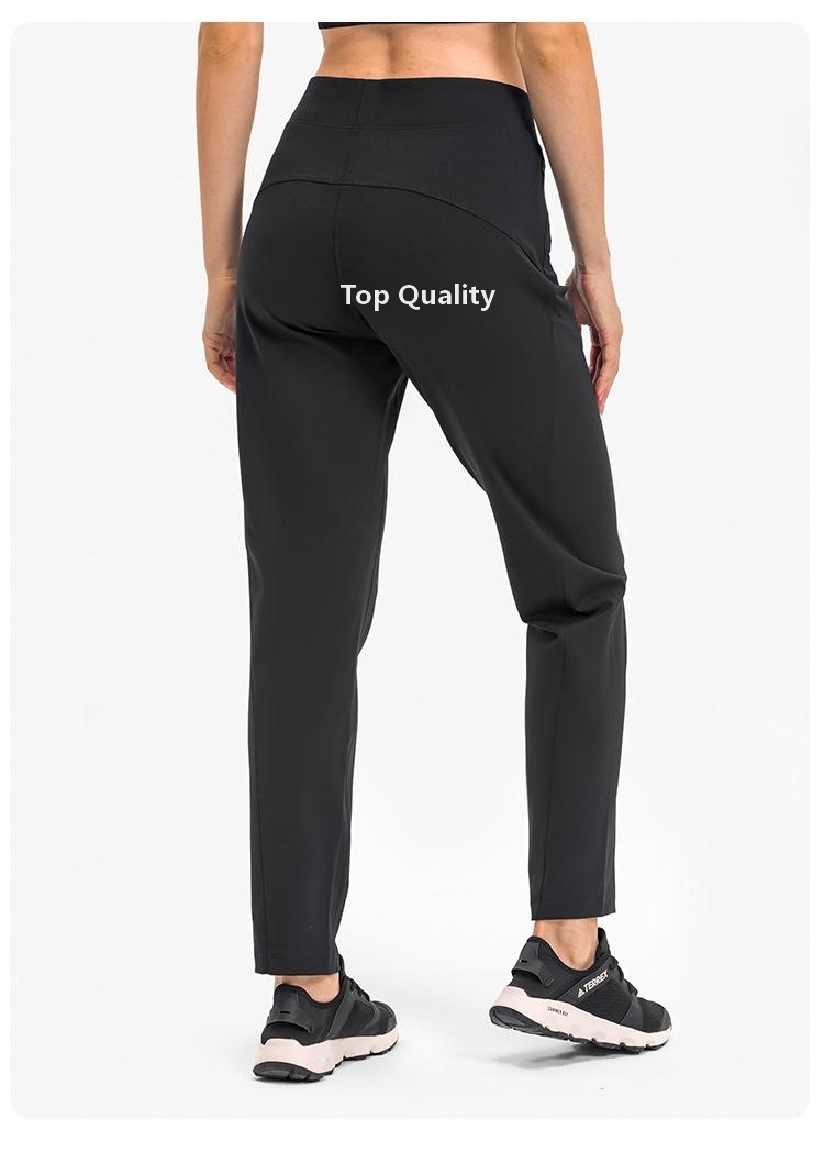 

20FW FASHION WOMENS QUALITY Designer Sports Pant Zipper Pocket Sweatpants Joggers Casual StreetWear Stracks Women Loose Breathab