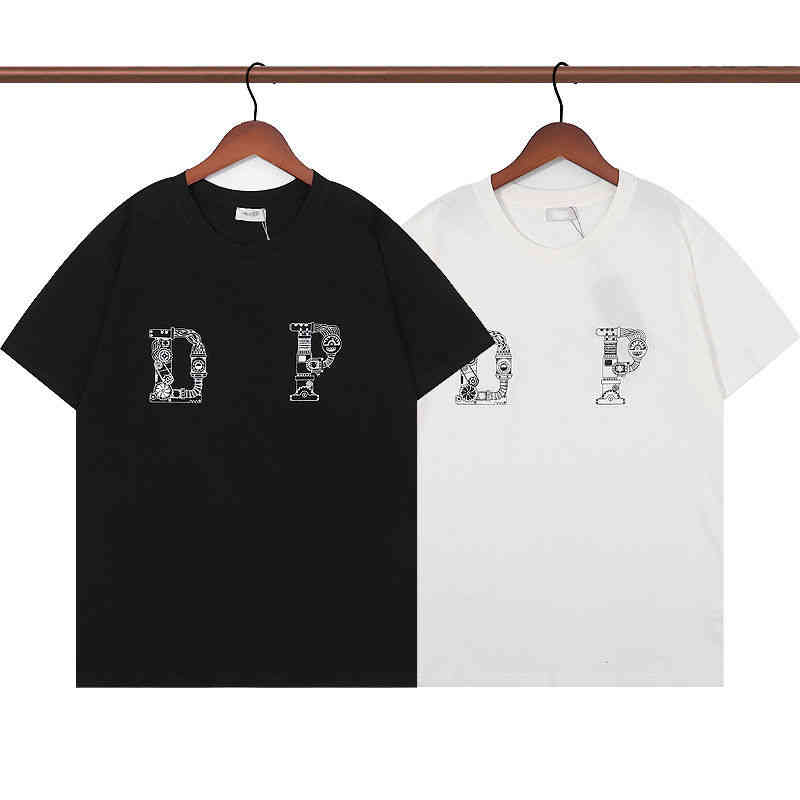 Designer des vêtements pour hommes T-shirt Lettre imprimé d tshirts à manches courtes Tshirts de haute qualité Tshirt en coton Vêtements noirs to