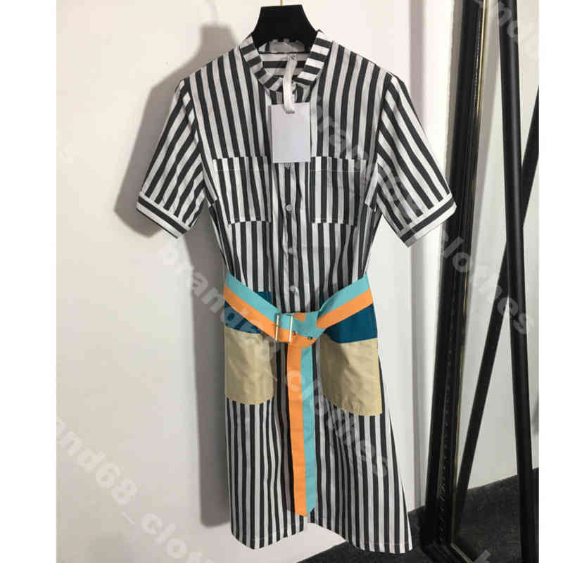 

fashion women shirt dress d..r brand striped slim fit print dresses short sleeves colorful belt pockets 20 styles logo lady clothes sexy party skirts oversize a1