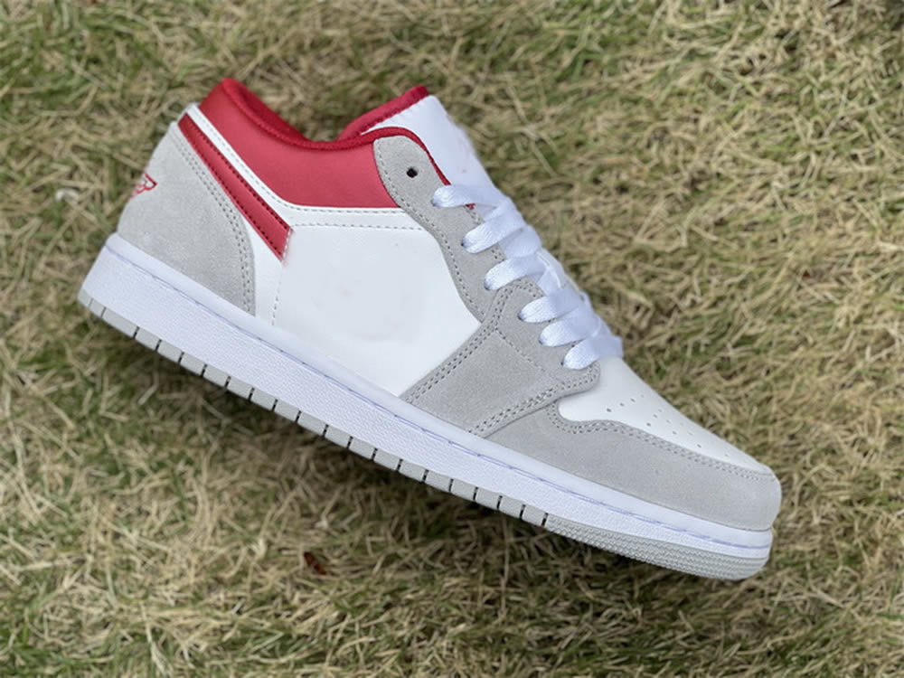 

Authentic Low Smoke Grey Shoes White Gym Red Womens Men Sports Sneakers Outdoor With EU36-46, #1