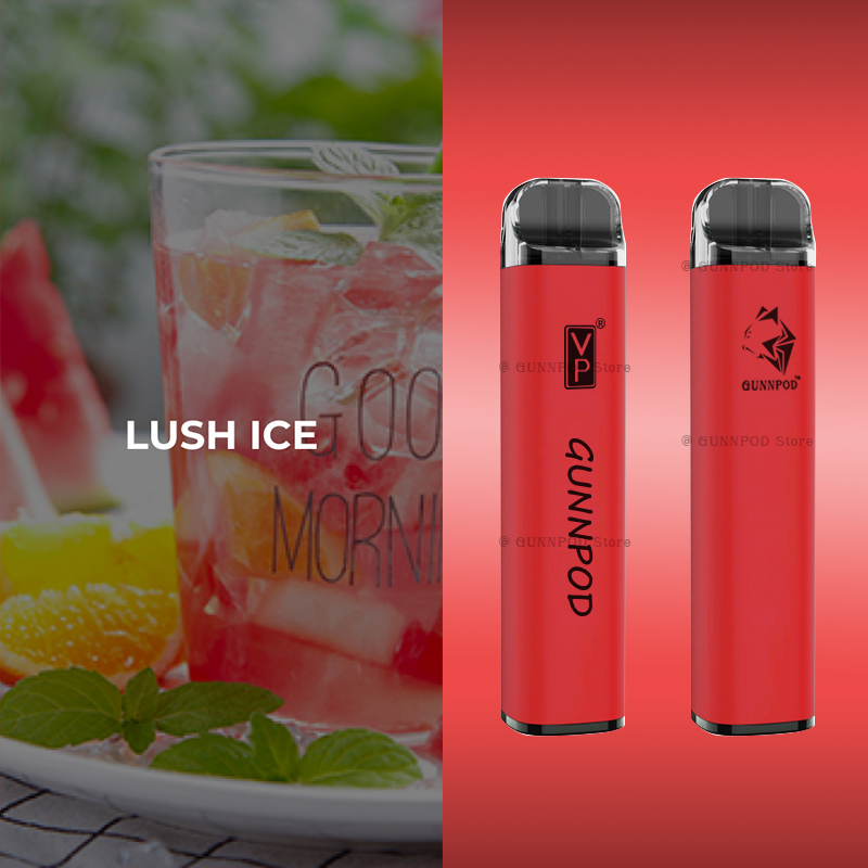 

100% authentic GunnPod Disposable Electronic cigarettes Device Kit 2000 Puffs 1250mAh Battery Prefilled 8ml with 29 flavors are available Vape Pen to UK