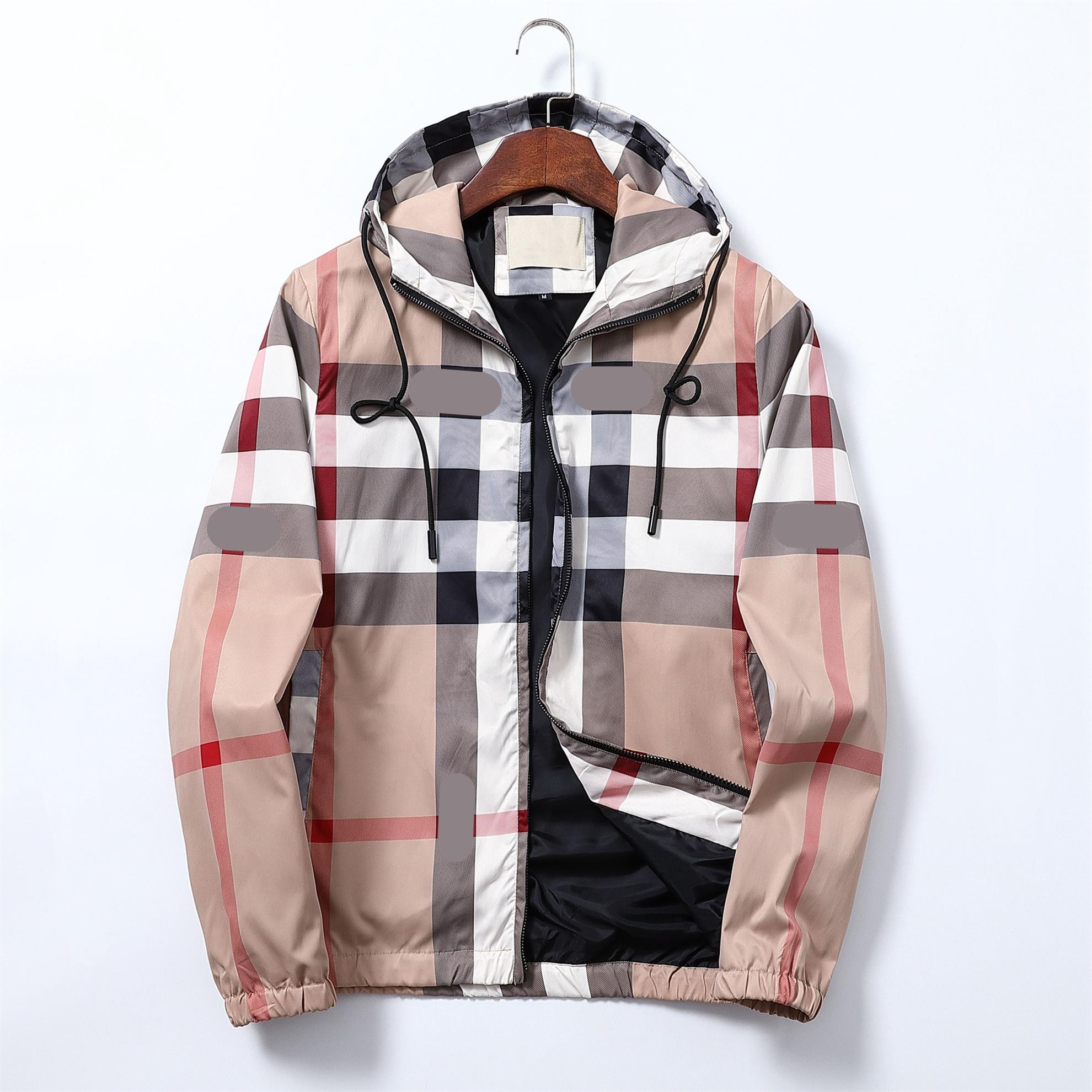 

2023 New Jacket Men's Designer Fashion Jacket Winter/Fall High quality men s trench coat Zipper hoodie Jackets M-3XL 14, Khaki