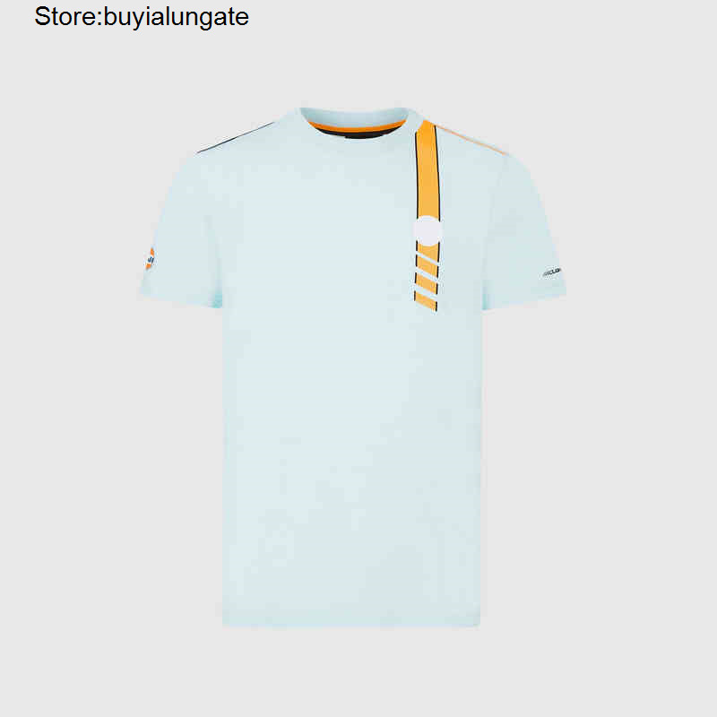 McLaren F1 Team T-shirt 2022 Summer Men's Formule 1 Vêtements de cours