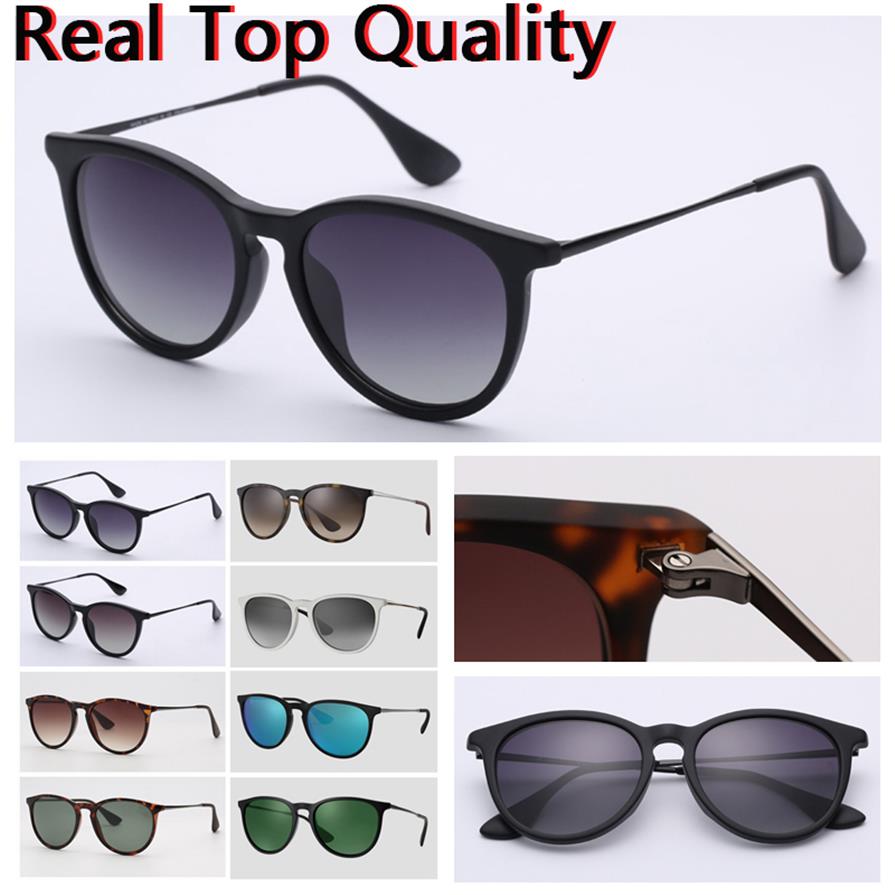 Fashion Erika Sunglasses Mens Vintage Sunglass Driving Womens Design Sun Glass UV Protection Polarized Lenses for Man Woman Fashio249B