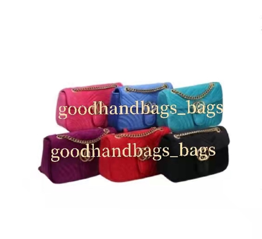 

High Quality Fashion Women Shoulder Bags Classic Gold Chain Double G Velvet Heart Style Bag Handbag Tote Bags Messenger Handbags #58158, Customize