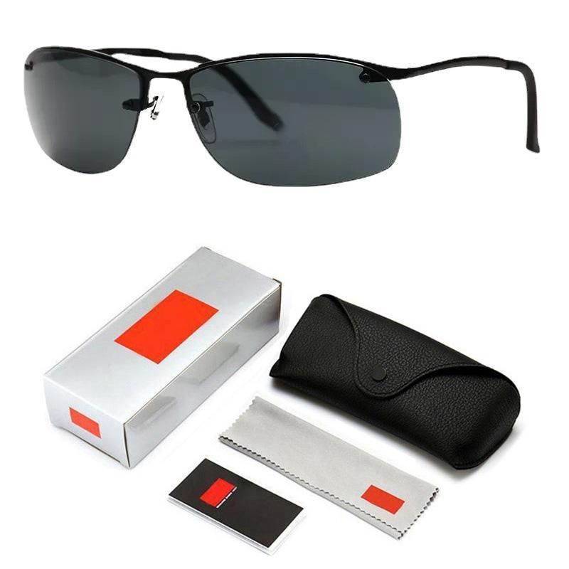 

Sunglasses Ray Sport Outdoor Living Top Ban Rimless Style 3183 Sun Glasses Frame Resin Lens 63mm Size Women SummerSunglasses