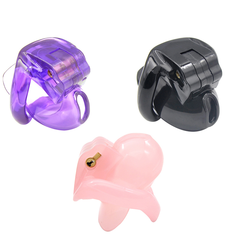 

The Nub of HT V3 Male Chastity Device with 4 Rings New Arrivals Small Cage
