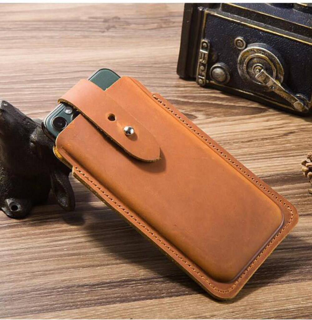 Wholesales C5 Mini portable money clips Ultra-thin men's Outdoor sport mobile phone Waist bags Buckle Double Hole Universal Phone Pocket