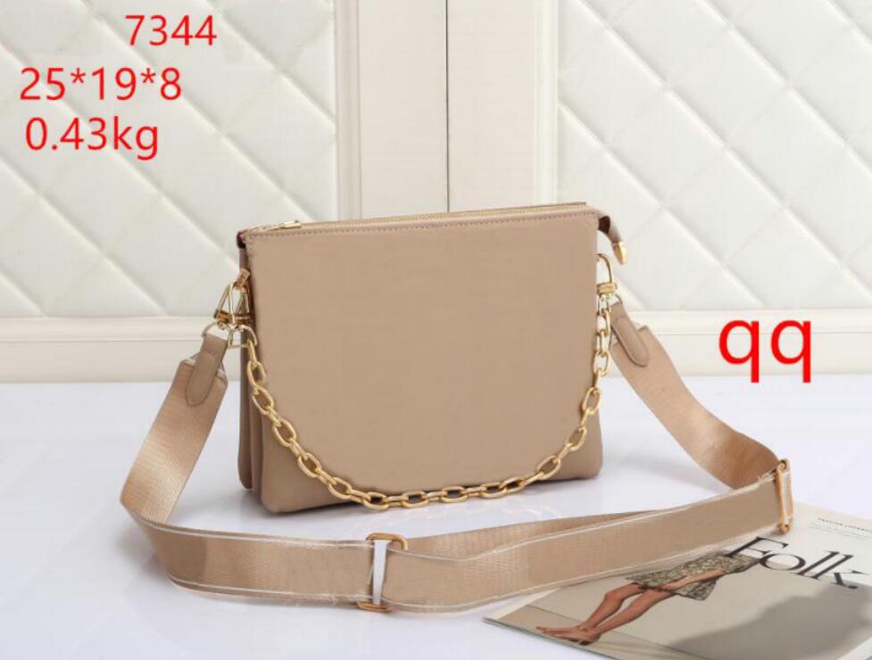 

Fashion gold chains Ladies designer nylon Shoulder Bag Handbag Coin Purse Classic Ladies Crossbody Evening Metal Chain Messenger Bag, Black