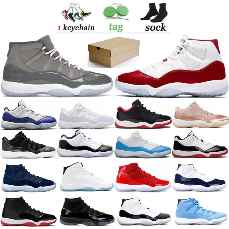 

Authentic Basketball Shoes 11 Cherry 11s Low Pure Violet 72-10 Cool Grey Win Like Bred GAMMA BLUE Concord Cap and Gown Outdoor Mens Sports Sneakers, 14