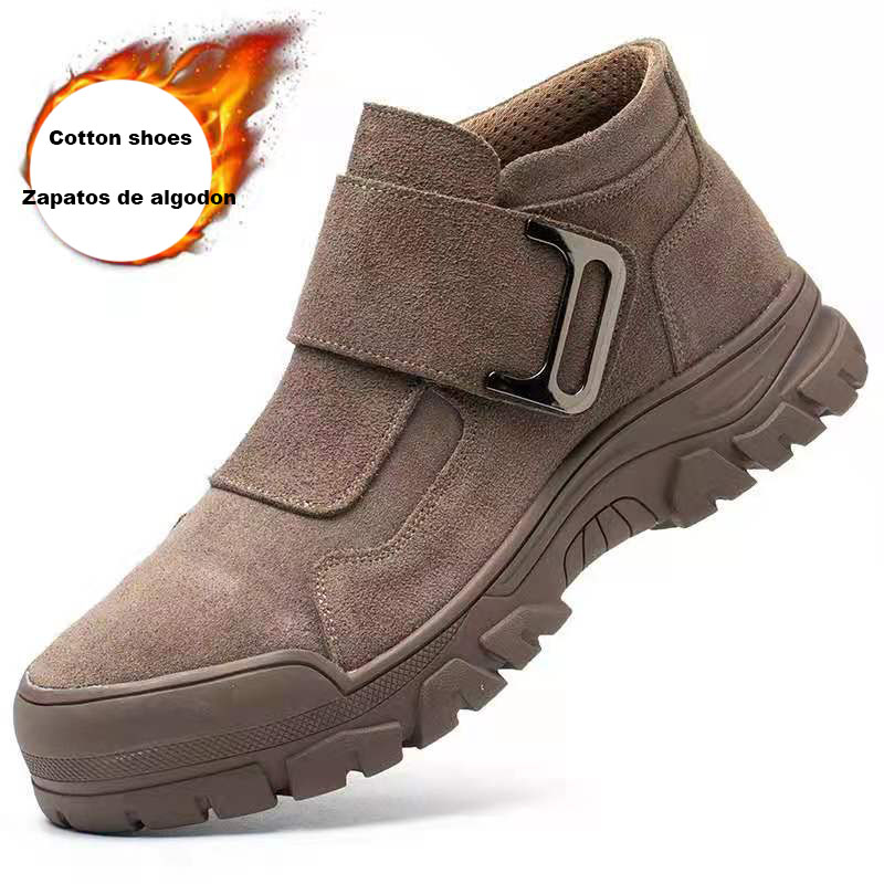 

Anti-Smashing Anti-Piercing Special Anti-Skid Anti-Scald Wear-Resistant Soft-Soled Work Shoes For Construction Site Safety Shoes, Winter shoes