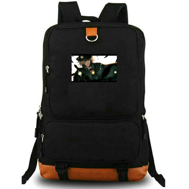 

Backpack Gankutsuou The Count Of Monte Cristo Daypack Schoolbag Cartoon Rucksack Satchel Unisex School Bag Laptop Day Pack, Black