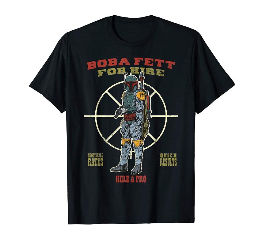 

Men's T-Shirts Boba FeFor Hire T-ShirtMen's, 0303299-blue